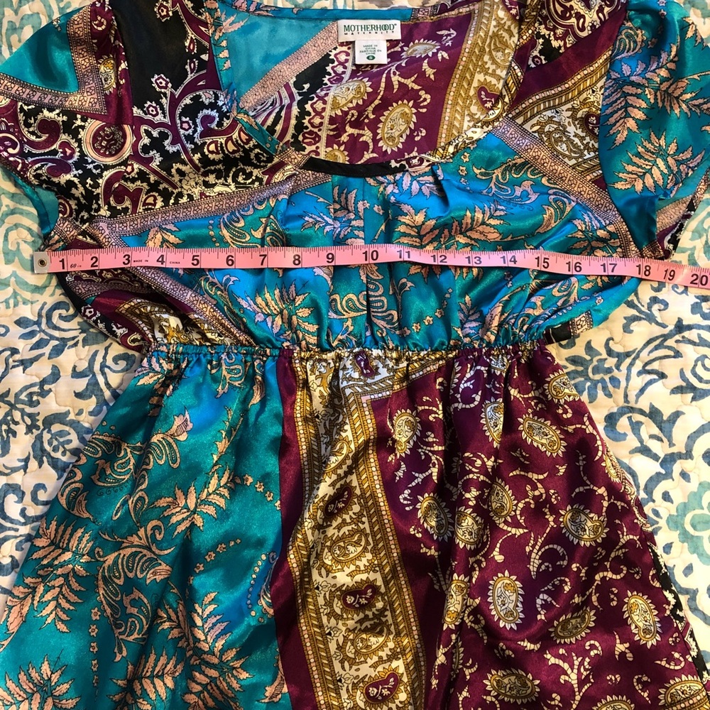 Motherhood Maternity mixed paisley polyester top - Picture 5 of 5